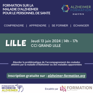 formation sur la maladie d'Alzheimer lille 13 juin 2024